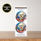 Tumbler and coaster gift combo for dog lovers.
Stylish and functional car coaster for dog dads.